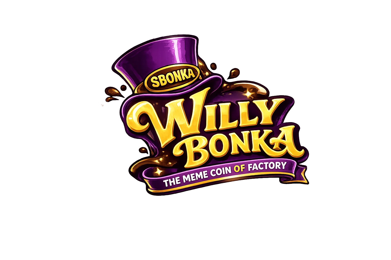Willy Bonka $BONKA logo — The Meme Coin of Factory